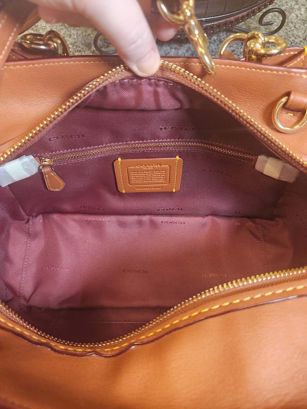 Coach Dreamer 27 Satchel With Shoulder Strap - Picture 8 of 10